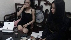 Hai đối tượng Trang và Hiền. Ảnh: PLO