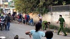 Hiện trường vụ án mạng. Ảnh: Zing