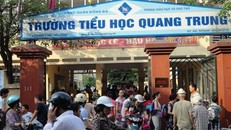 Trường Tiểu học Quang Trung. Ảnh: Infonet 