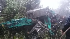 Hiện trường vụ tai nạn. Ảnh: Dân Việt