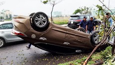 Hiện trường vụ tai nạn. Ảnh: Người Lao Động