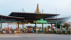 Trạm thu phí BOT Mỹ Lộc. Ảnh: Kinh tế Đô thị