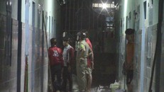 Phòng trọ nơi chị V. được phát hiện. Ảnh: PLO