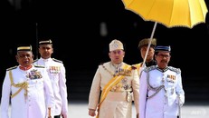 Quốc vương Malaysia Muhammad V chính thức thoái vị. Ảnh: AFP