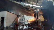 Hiện trường vụ hỏa hoạn. Ảnh: VietNamNet