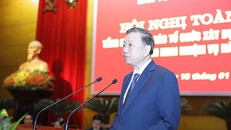 Bộ trưởng Công an Tô Lâm. Ảnh: CAND