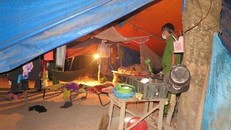 Hiện trường vụ án mạng. Ảnh: VOV