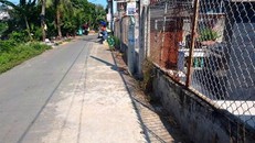 Vị trí thai nhi bị vứt bỏ. Ảnh: Người Đưa Tin