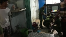 Hiện trường vụ án mạng. Ảnh: Người Lao Động