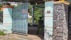 Căn nhà nơi phát hiện hai thi thể. Ảnh Tiền Phong