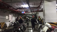 Lực lượng PCCC có mặt tại hiện trường vụ hỏa hoạn. Ảnh: Zing.vn