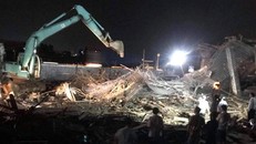 Hiện trường vụ tai nạn. Ảnh: Thanh Niên