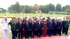 Lãnh đạo Đảng, Nhà nước tưởng nhớ Chủ tịch Hồ Chí Minh