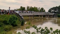 Hiện trường nơi xảy ra vụ tai nạn. Ảnh: Zing