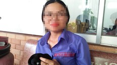 Chị Nông Thị Hải Yến - nữ nhân viên soát vé. Ảnh: Thanh Niên