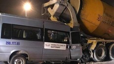 Hiện trường vụ tai nạn. Ảnh: Zing