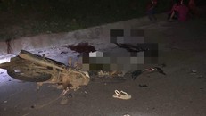 Hiện trường vụ tai nạn. Ảnh: VTC News