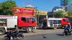 Nhà nghỉ Thanh Thanh - nơi xảy ra hỏa hoạn. Ảnh: Zing