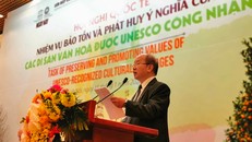 Ông Nguyễn Xuân Thắng phát biểu tại hội nghị.