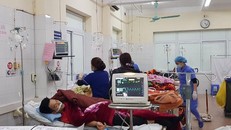 Các bệnh nhân hiện đang được điều trị tại bệnh viện. Ảnh: BSCC