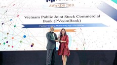 PVcomBank vinh dự nhận liên tiếp 2 giải thưởng Quốc tế 