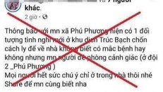 Công an Hà Nội xử lý các đối tượng tung tin giả về dịch bệnh 