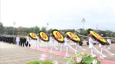 Lãnh đạo Đảng, Nhà nước vào Lăng viếng Chủ tịch Hồ Chí Minh