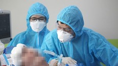 Phổi của bệnh nhân 91 hồi phục 60%