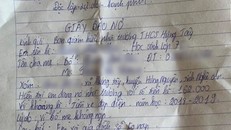 Thiếu 162.000 đồng tiền gửi xe, học sinh bị nhà trường bắt viết giấy nợ