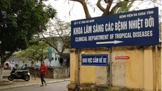 Khu vực cách ly, điều trị bệnh nhân mắc COVID-19 ở Hà Nam