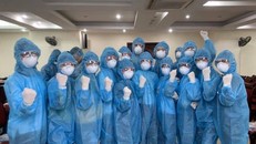 Đà Nẵng chia tay đoàn y, bác sĩ cuối cùng hỗ trợ chống dịch COVID-19