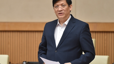 Bộ trưởng Bộ Y tế Nguyễn Thanh Long báo cáo tại phiên họp Chính phủ ngày 2/12. 0 - Ảnh: VGP