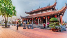 Đền Xã Tắc (phường Ka Long, TP Móng Cái). Ảnh: Báo Quảng Ninh