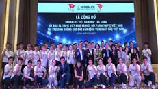 150 VĐV xuất sắc được hỗ trợ dinh dưỡng toàn diện từ Herbalife Việt Nam.