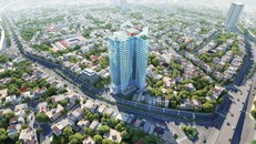 Những viên gạch gốm được sử dụng tinh tế tại TNR Goldmark City.