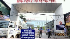 Bệnh viện K - cơ sở Tân Triều không tiếp nhận bệnh nhân từ sáng 7/5. Ảnh: Kinh tế & Đô thị