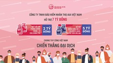 AIA Việt Nam đóng góp 7 tỷ đồng mua vaccine ngừa Covid-19