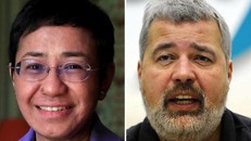 Hai nhà báo nhận Giải Nobel Hòa bình 2021