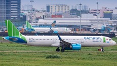Bamboo Airways tiếp tục giữ 'ngôi vương' bay đúng giờ tháng 12/2021 