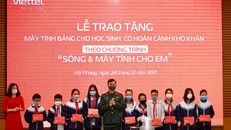 Viettel trao tặng 37.000 máy tính bảng cho học sinh khó khăn