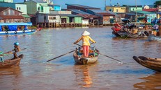 Mực nước sông Mekong thấp kỷ lục năm thứ 3 liên tiếp