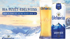 Hương vị tinh túy từ núi tuyết châu Âu trong bia lúa mì Edelweiss