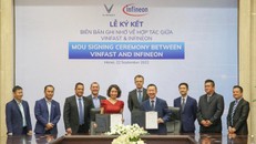 VinFast và Infineon hợp tác trong lĩnh vực di chuyển điện hóa