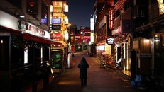 Itaewon vắng lắng dịp Giáng sinh
