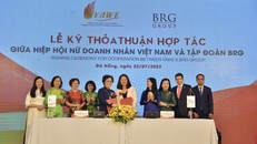 Lễ kí kết thỏa thuận hợp tác giữa Tập đoàn BRG và VAWE một lần nữa khẳng định quan điểm của Tập đoàn BRG trong việc đánh giá cao tầm quan trọng của các doanh nghiệp do nữ giới làm chủ. 