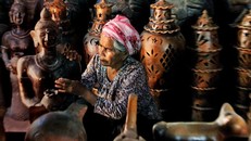 Sức sống mới ở làng gốm cổ Bàu Trúc