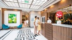 Sảnh lễ tân trang nhã tại The Zenpark.