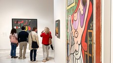 Hai cố danh họa 'tái ngộ' tại triển lãm đặc biệt