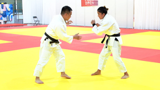 Võ sĩ judo Hoàng Thị Tình thua vòng đầu Olympic Paris