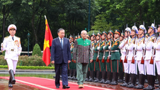 Chủ tịch nước Tô Lâm chủ trì lễ đón chính thức Tổng thống Timor Leste